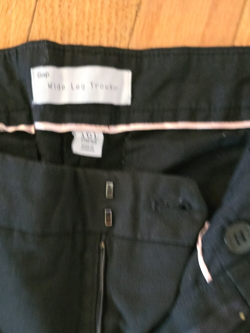 GAP Black Wide Leg Trousers